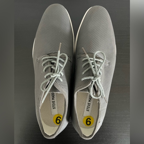 Steve Madden Stylish Gray Men's Casual Shoes Size 9 - NWOT - Picture 6 of 7